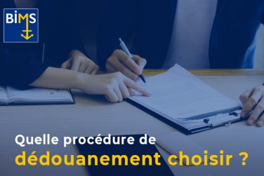 Dédouanement : procédure de droit commun ou domiciliée ?